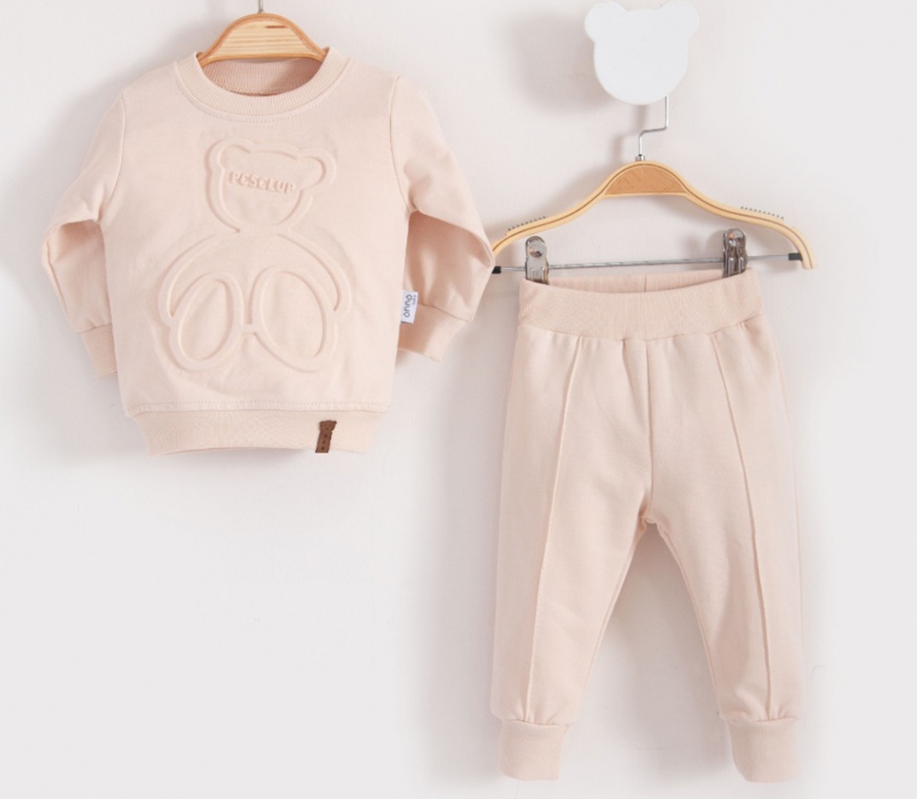 PİCOSSA ERKEK 6-9-12-18 AY GOFRE AYICIK 2İP TAKIM