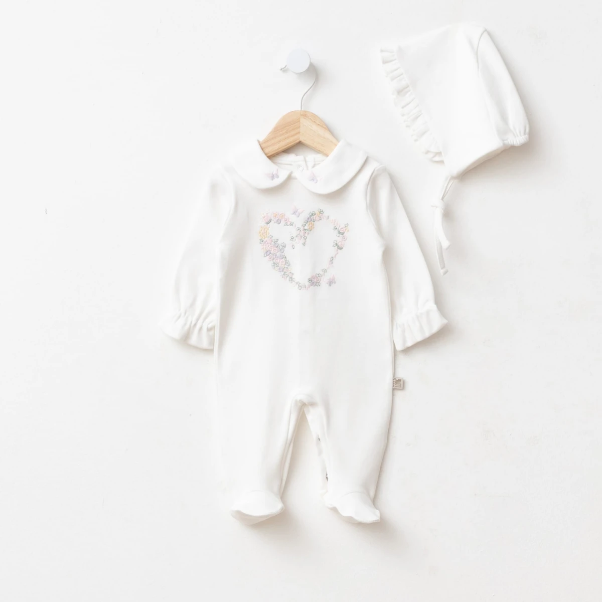 BABY LONG KIZ 0/3-0/3-3/6 AY KALP NAKIŞLI TULUM