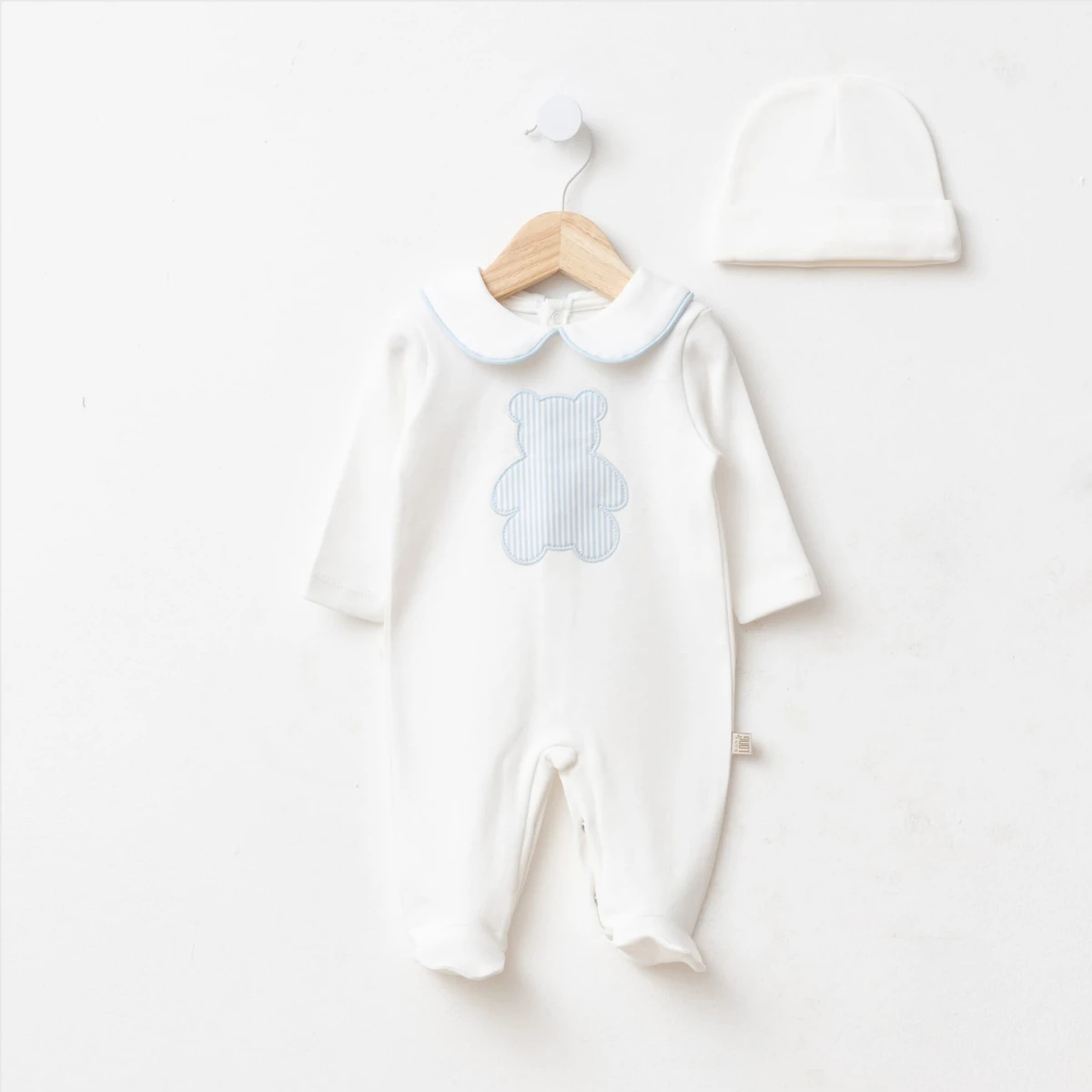 BABY LONG UNISEX 0/3-0/3-3/6 AY AYI NAKIŞLI TULUM