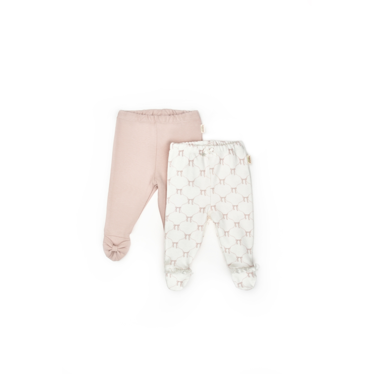 BABYCOSY KIZ 0/3-3/6 AY BOW 2Lİ TEK ALT
