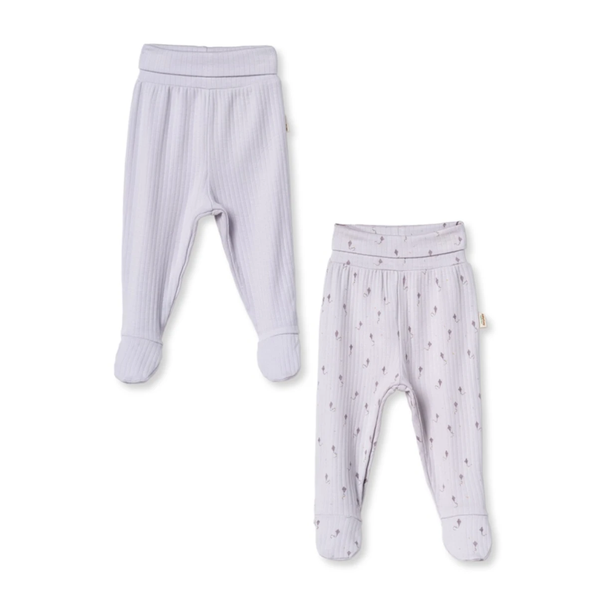 BABYCOSY ORGANIC ERKEK 3-6 AY 2Lİ PATİKLİ TEK ALT