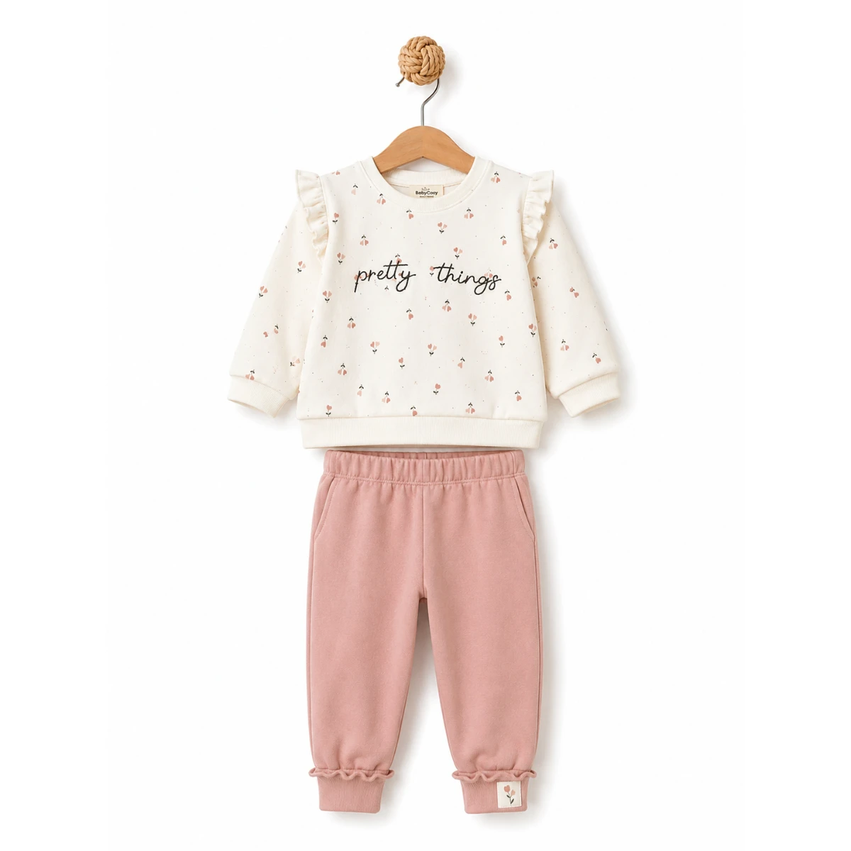 BABYCOSY ORGANIC KIZ 3-24 AY PRETTY THINGS 2Lİ TAK