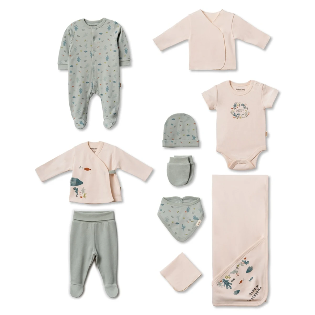BABYCOSY ORGANIC UNISEX 0-3 AY 10LU SET