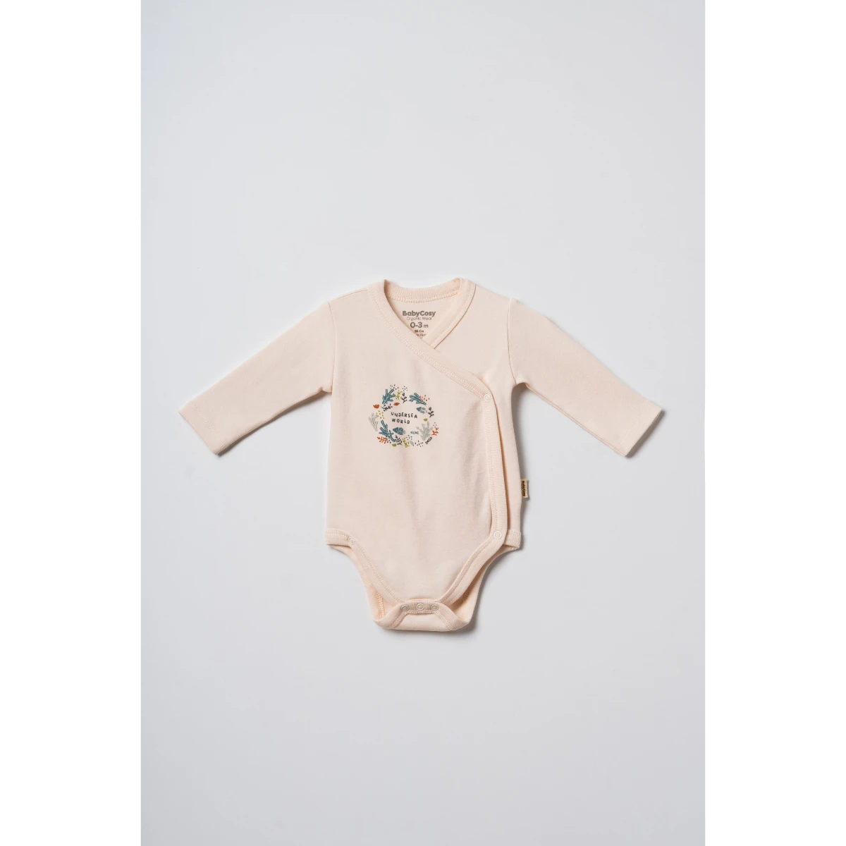 BABYCOSY ORGANIC UNISEX 0-3 AY 2Lİ KRUVAZE UZUNKOL