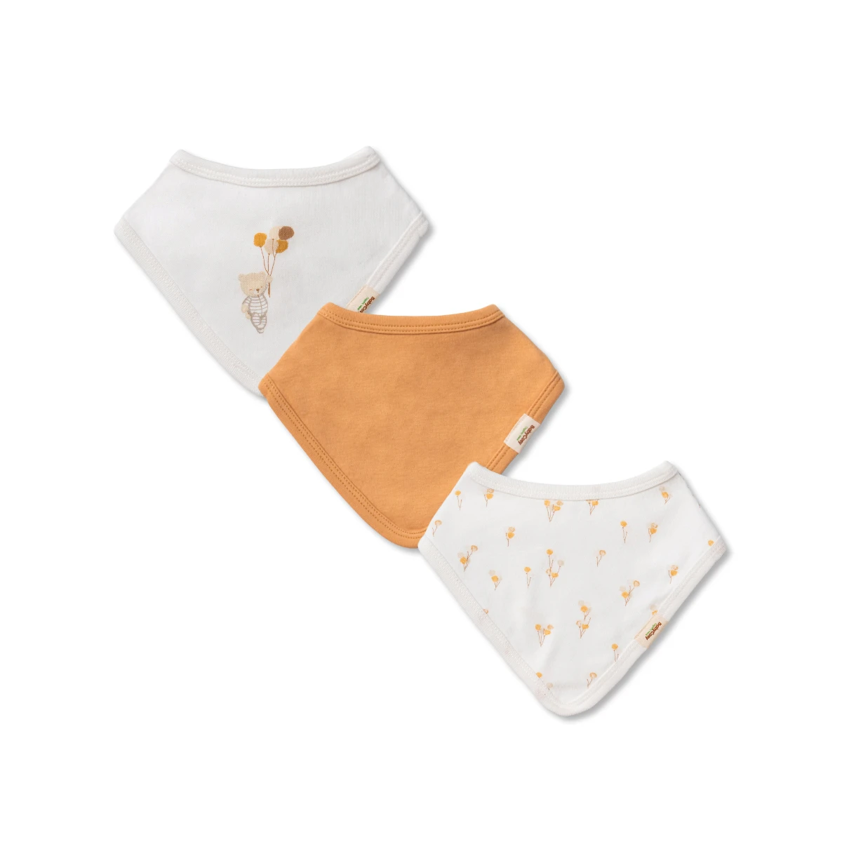 BABYCOSY ORGANIC UNISEX 0-3 AY 3LÜ ÖNLÜK SETİ