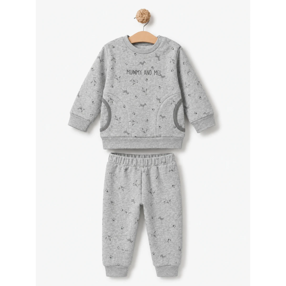 BABYCOSY ORGANIC UNISEX 3-24 AY MUMMY AND ME 2Lİ T