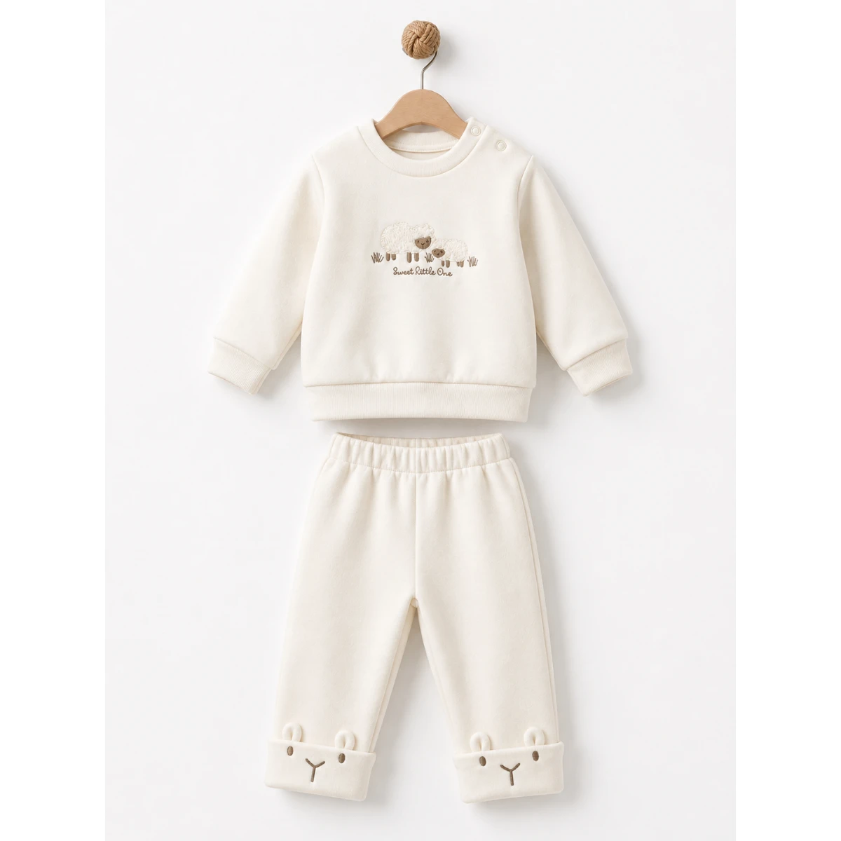 BABYCOSY ORGANIC UNISEX 3-24 AY SWEATSHİRT&PANTS S