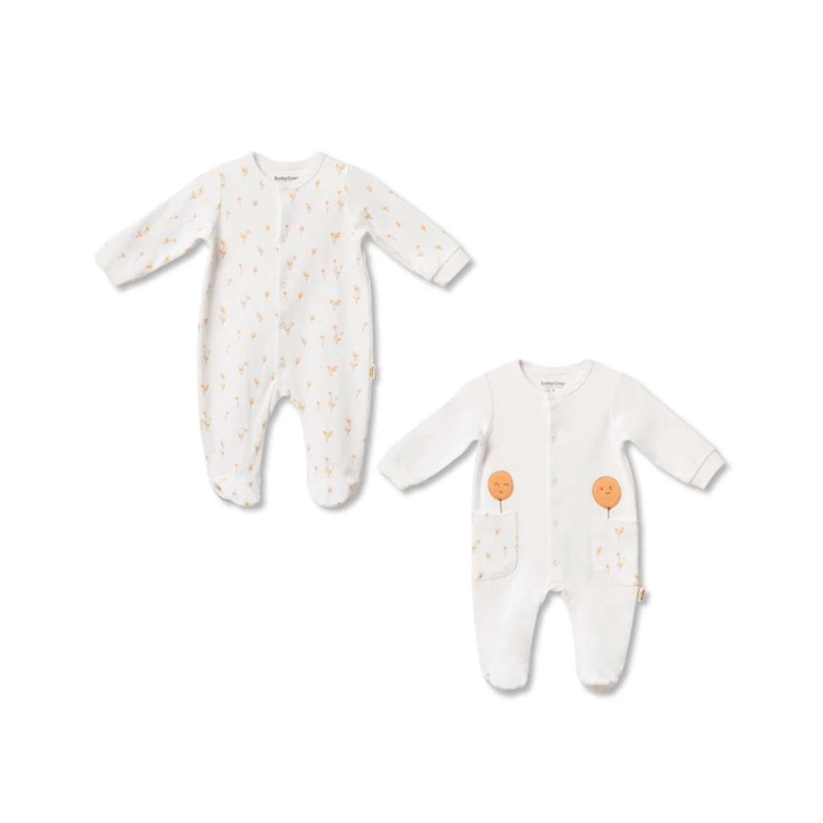 BABYCOSY ORGANIC UNISEX 3-6 AY PATİKLİ 2Lİ TULUM