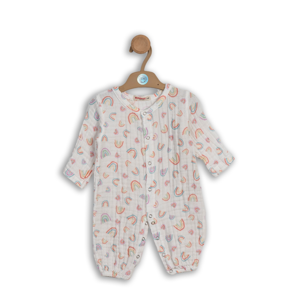 BEBEROTTİ UNISEX 3-6-9-12 AY MÜSLİN TULUM