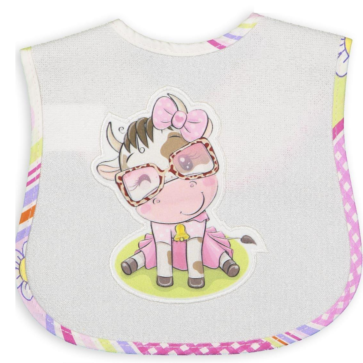 BUUDE KIZ 0-6 AY İNEK NAKIŞLI ÖNLÜK