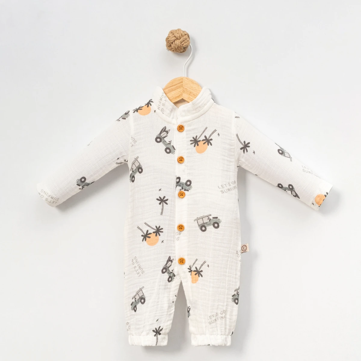 CFRA KIDS KIZ 3-6-9 AY SAFARİ MÜSLİN TULUM