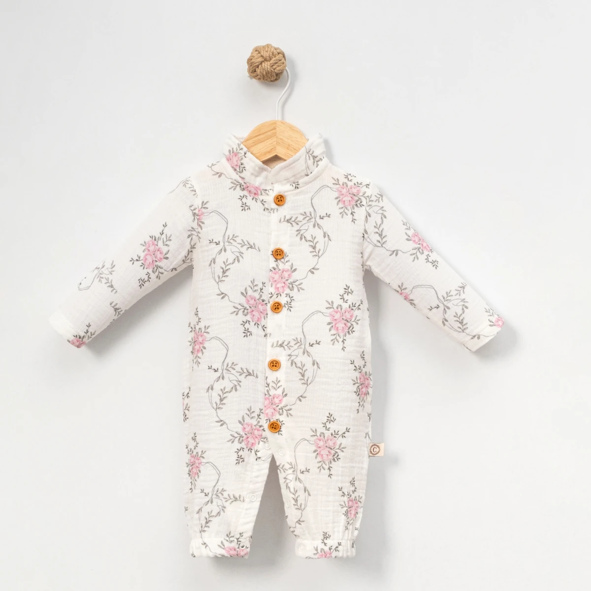 CFRA KIDS KIZ 3-6-9 AY SARMAŞIK DESEN MÜSLİN TULUM