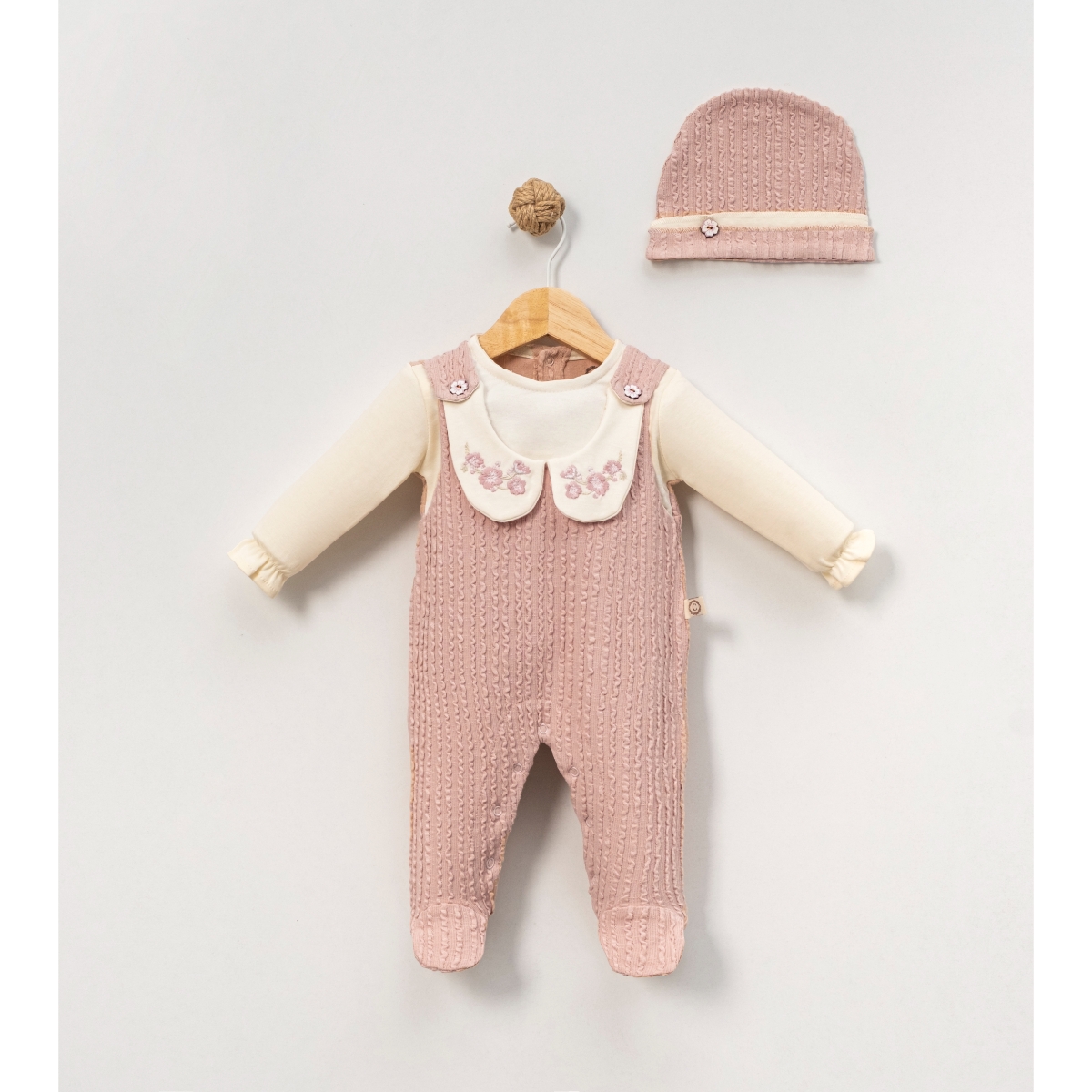 CFRA KIDS KIZ 3-6 AY PENYE NAKIŞLI PATİKLİ TULUM