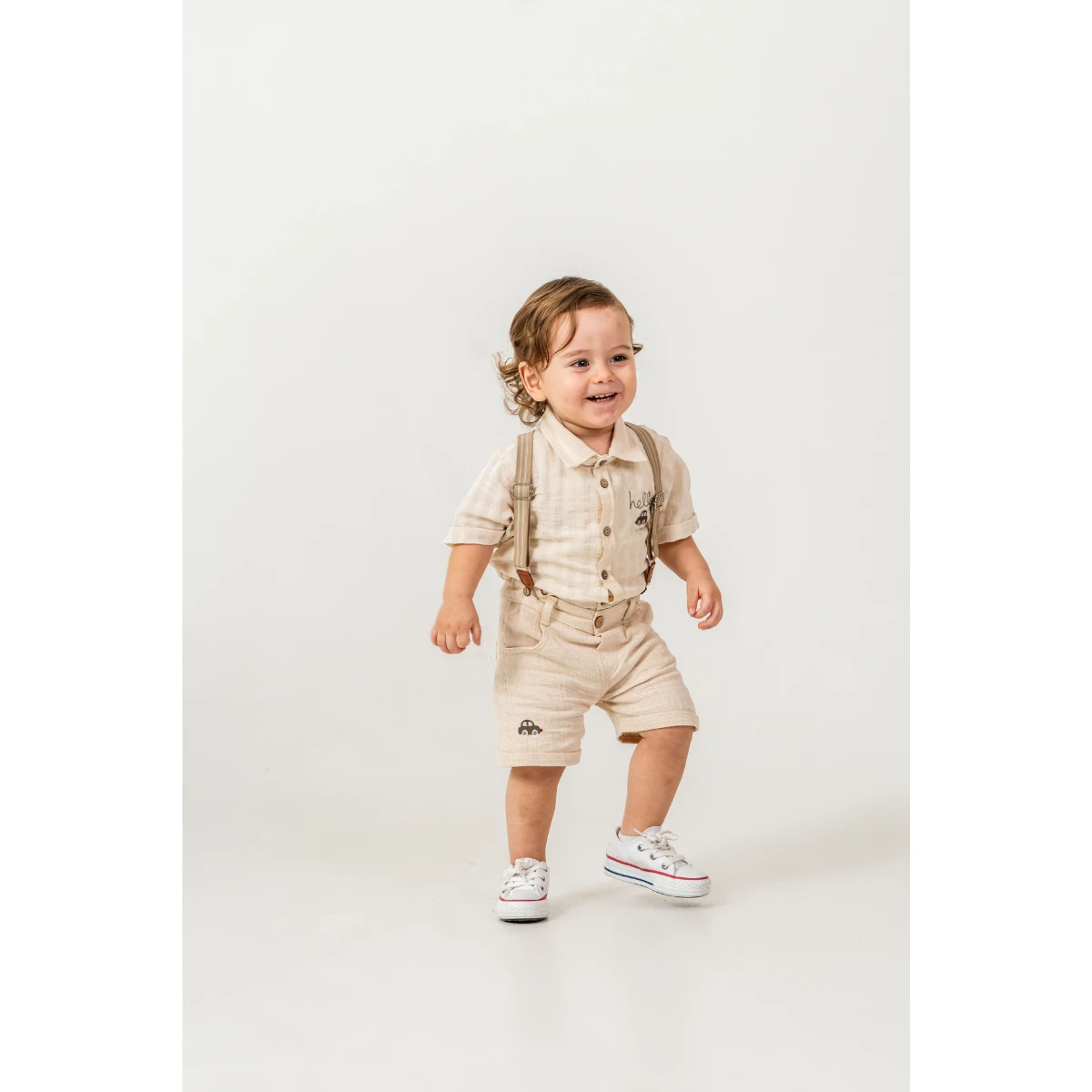 COCOSİSS ERKEK 6-9-12-18 AY CAR NAKIŞLI 2Lİ TAKIM