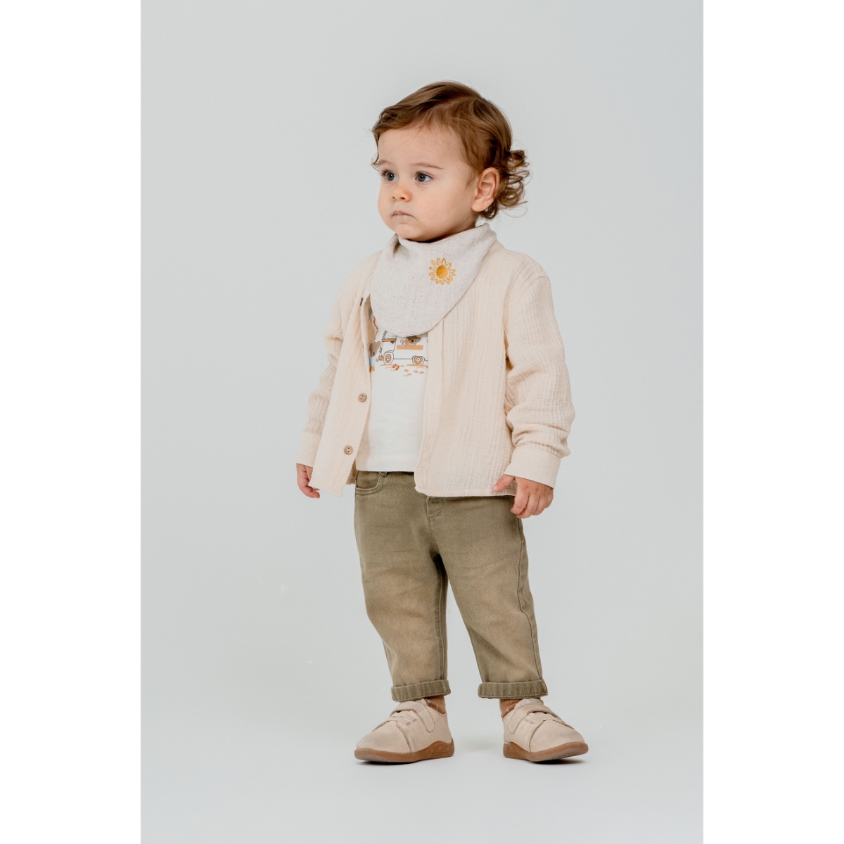 COCOSİSS ERKEK 6-9-12-18 AY SUNNY NAKIŞLI 3LÜ TAKIM