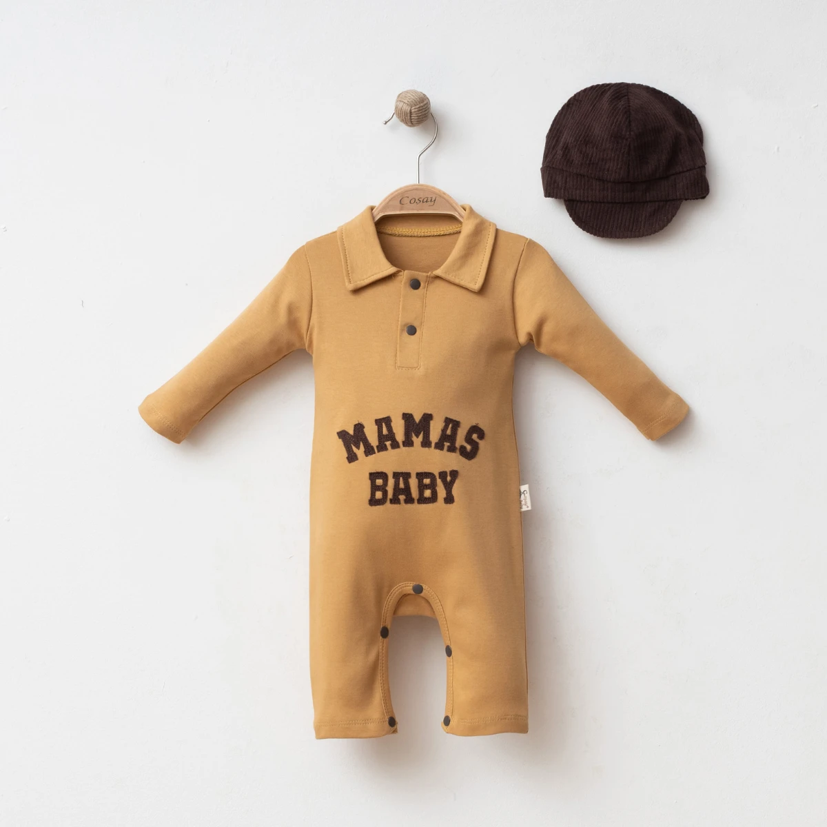 COŞAY BEBE ERKEK 6-9-12 AY MAMAS BABY NAKIŞLI ŞAPK