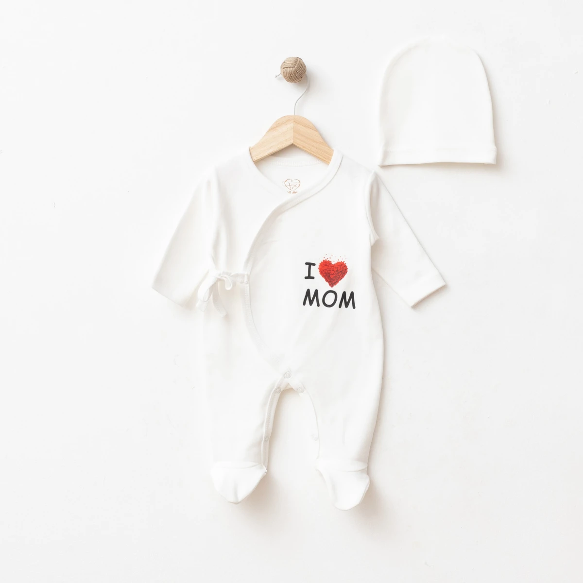 ESYA BABY UNISEX 3-3-6 AY I LOVE MOM PENYE TULUM 