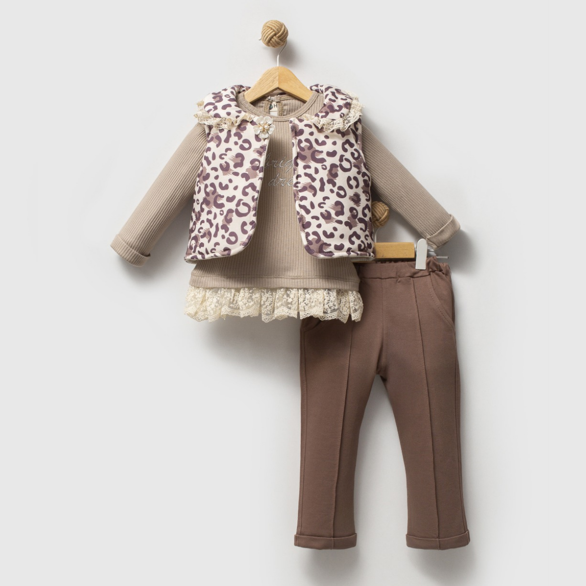 HİPPIL KIZ 2-3-4 YAŞ HİPPIL 3 LÜ TAKIM