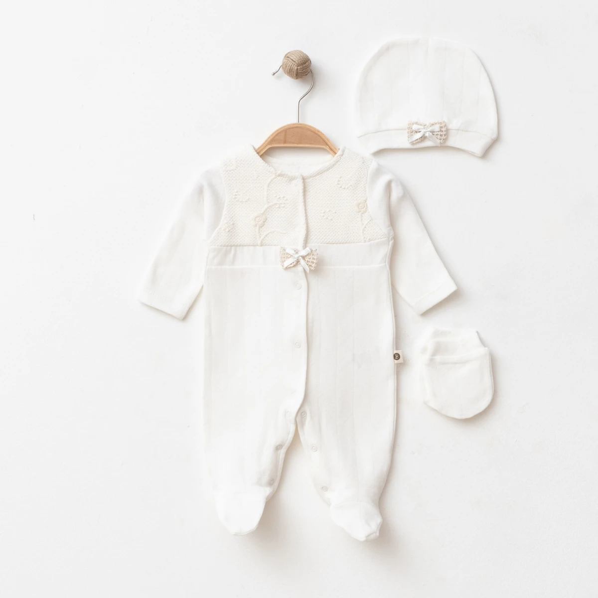 IŞIL BABY KIZ 0/3-0/3-3/6 AY ROBA DANTELLİ TULUM