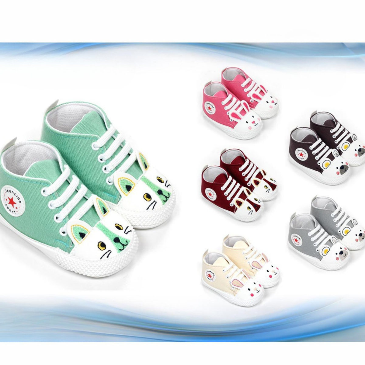 LEONCİNO UNISEX 18-19 NU NAKIŞLI UZUN PATİK