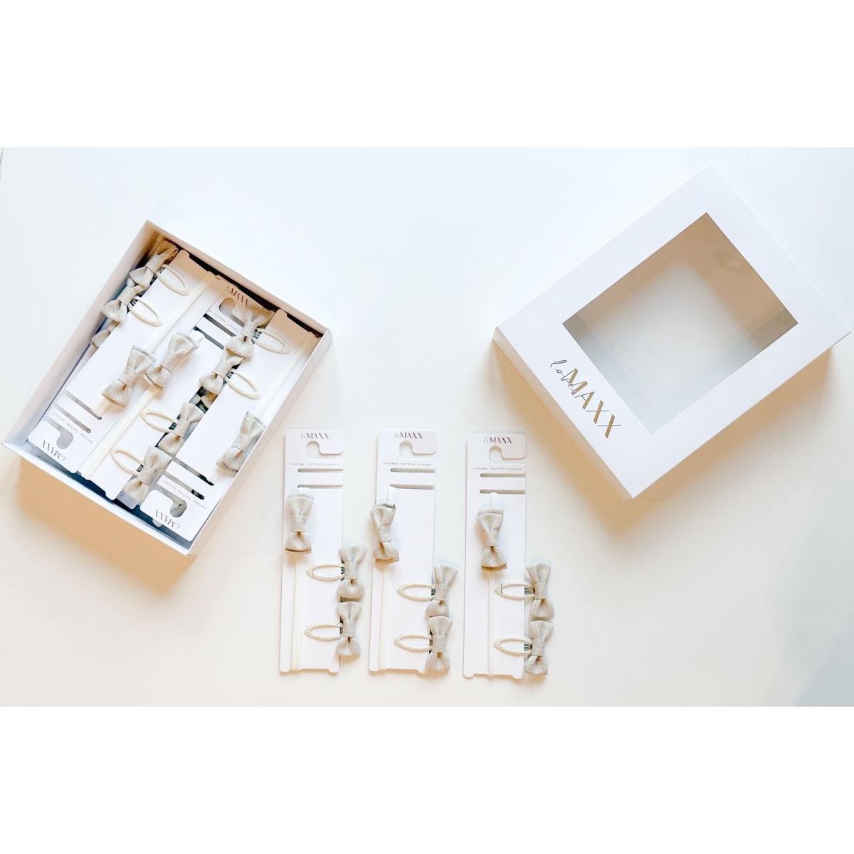 LOVEMAXX KIZ KETEN SAÇ BANDI VE 2Lİ TOKA SET