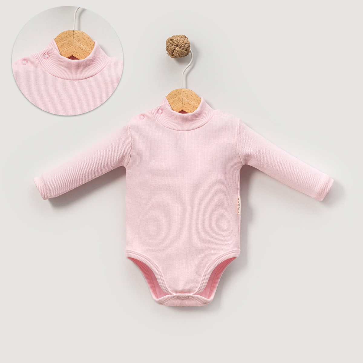 LOVEMAXX UNISEX 1-1,5-2-3 YAŞ UZUNKOL BALIKÇI BODY