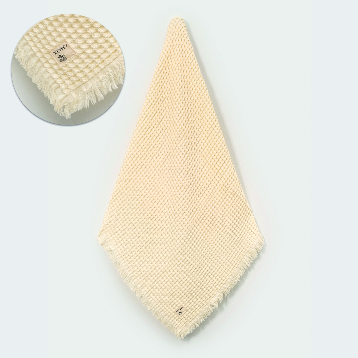 LOVEMAXX UNISEX 110*110 CM PETEK DESENLİ BATTANİYE