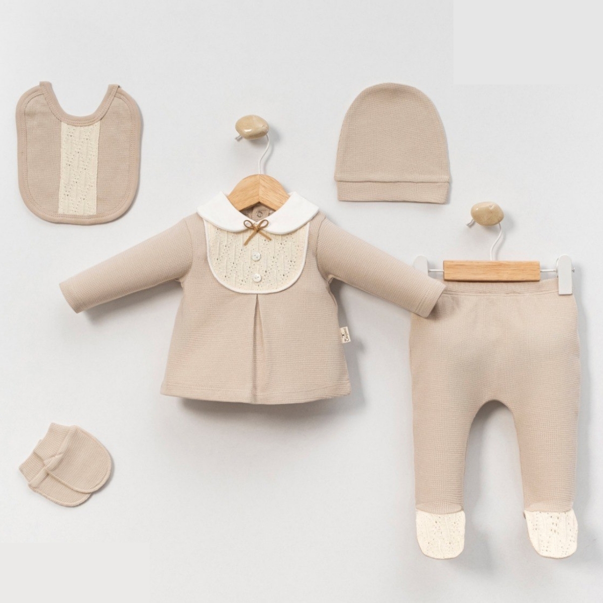 MİNİ CAYZEN ERKEK 0-3 AY ADRİAN 5Lİ SET