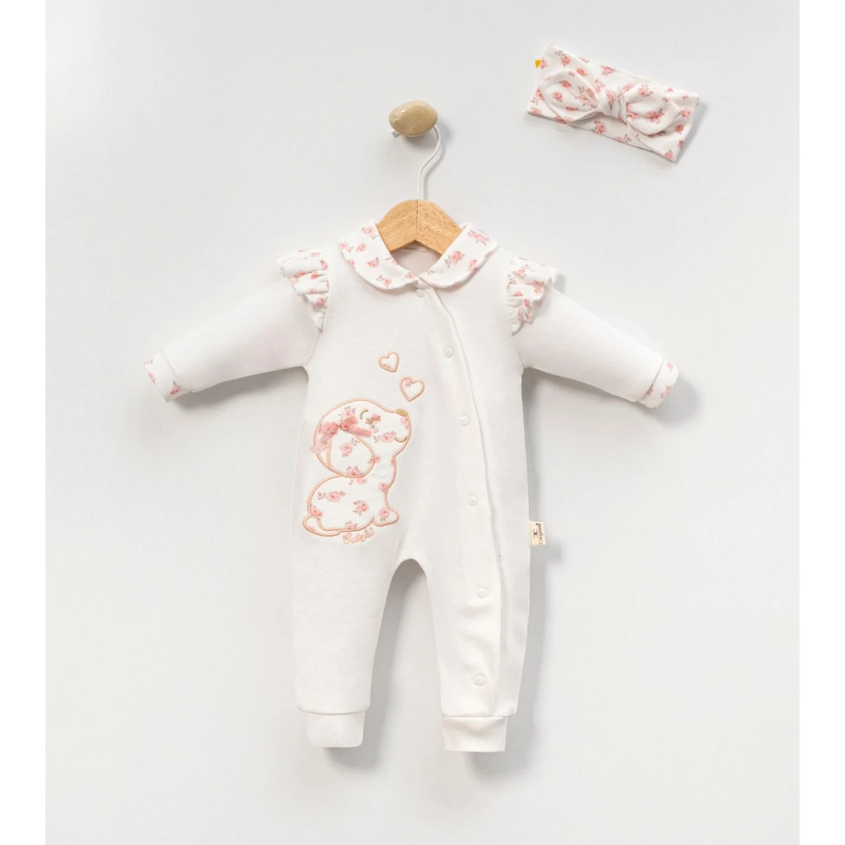 MİNİ CAYZEN KIZ 3-6-9 AY CUTE BABY TULUM