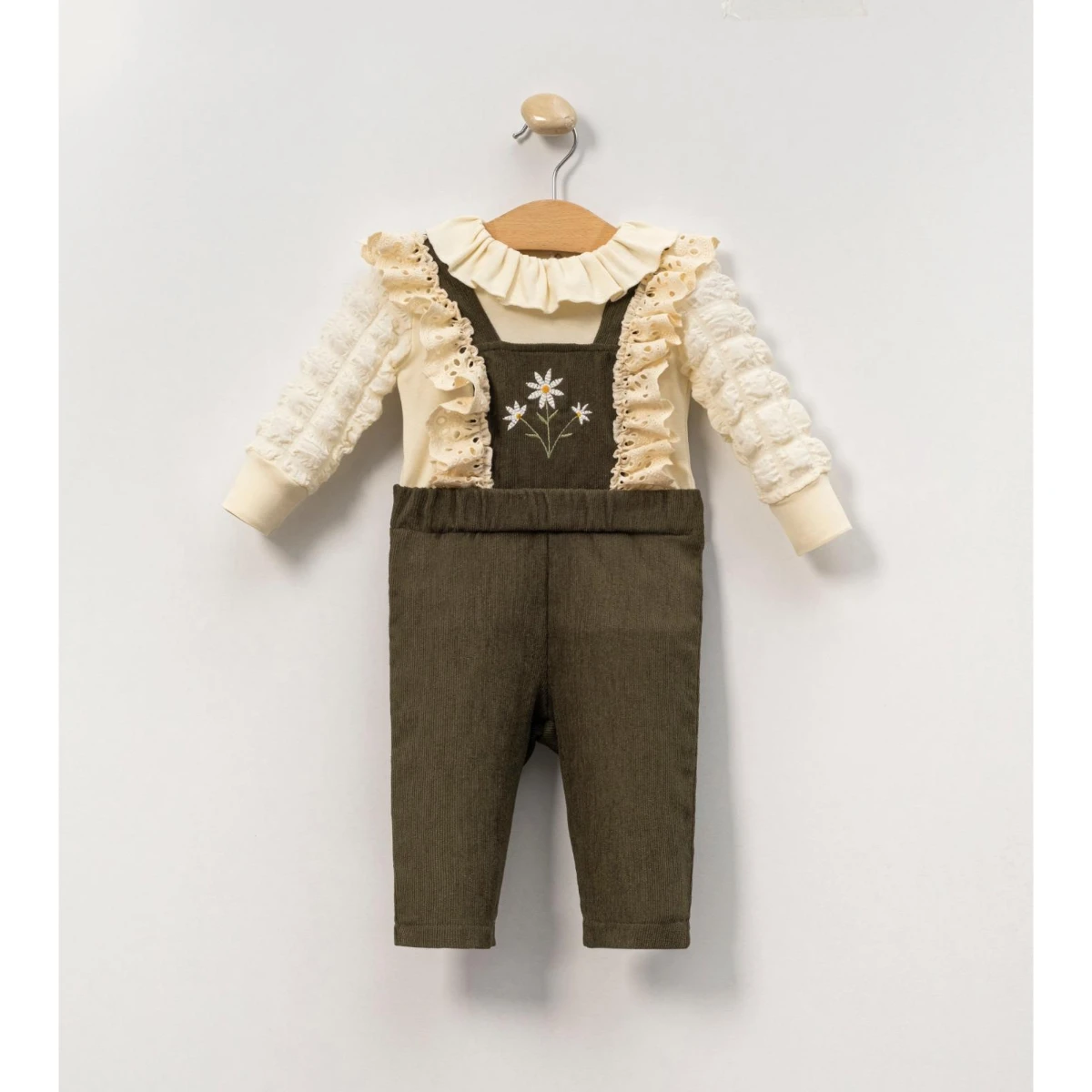 MİNİ CAYZEN KIZ 6-9-12-18 AY BELLA LACE TAKIM