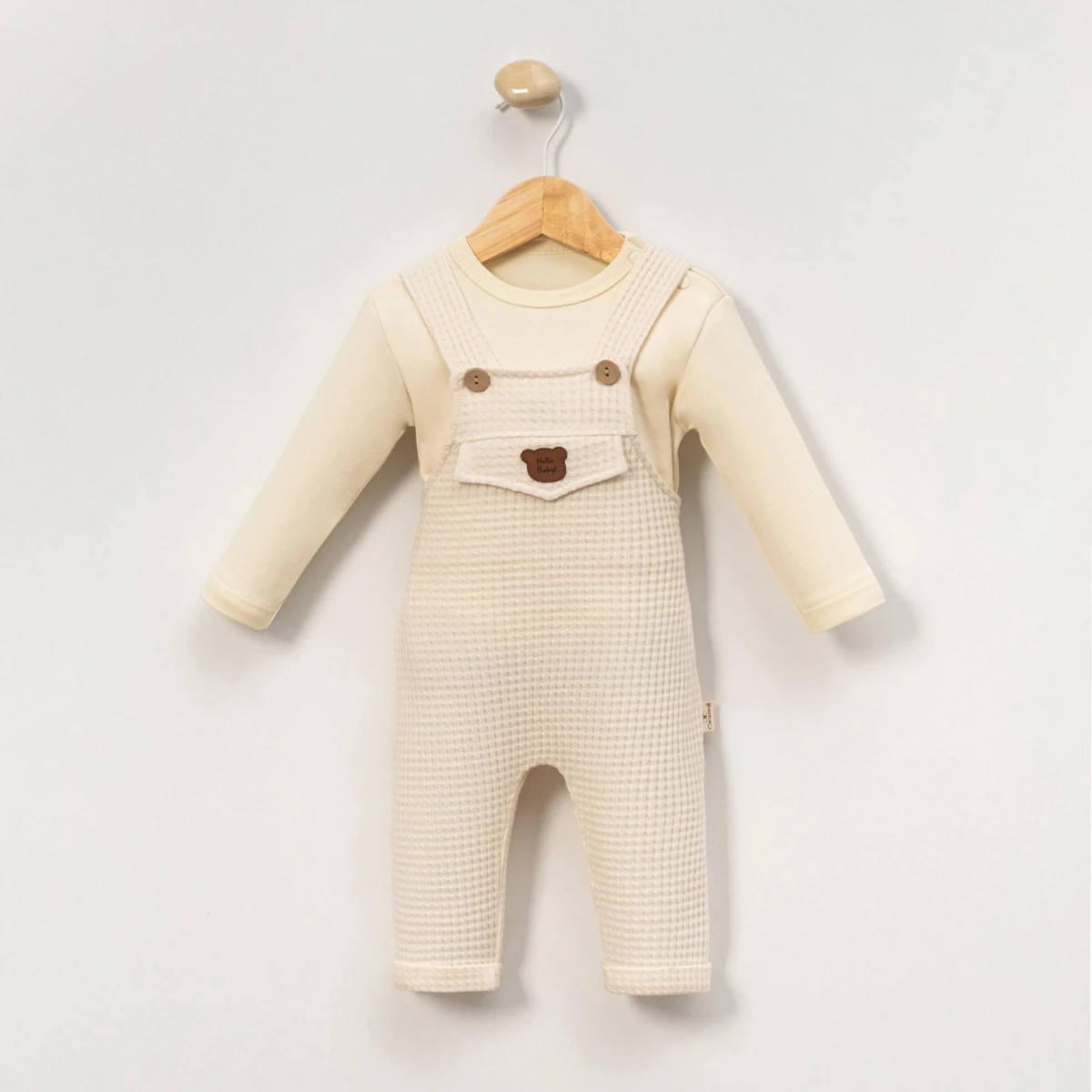 MİNİ CAYZEN UNISEX 3-6-9-12-18 AY AYICIK ARMALI SL
