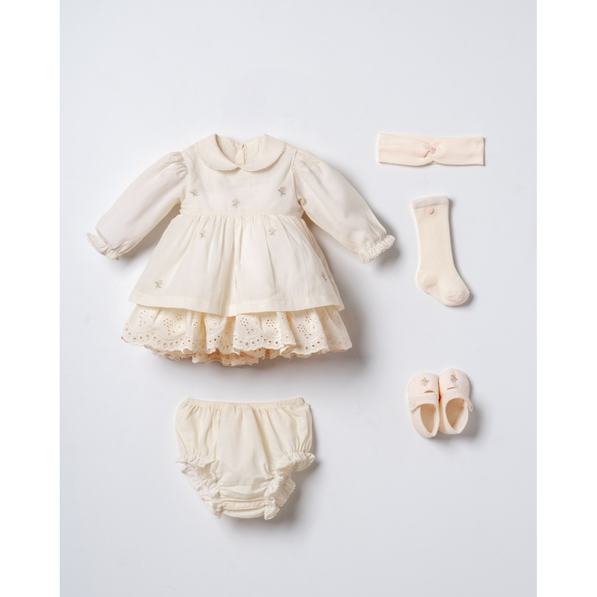MOONSTAR KIZ 3-6 AY BEBEK SET