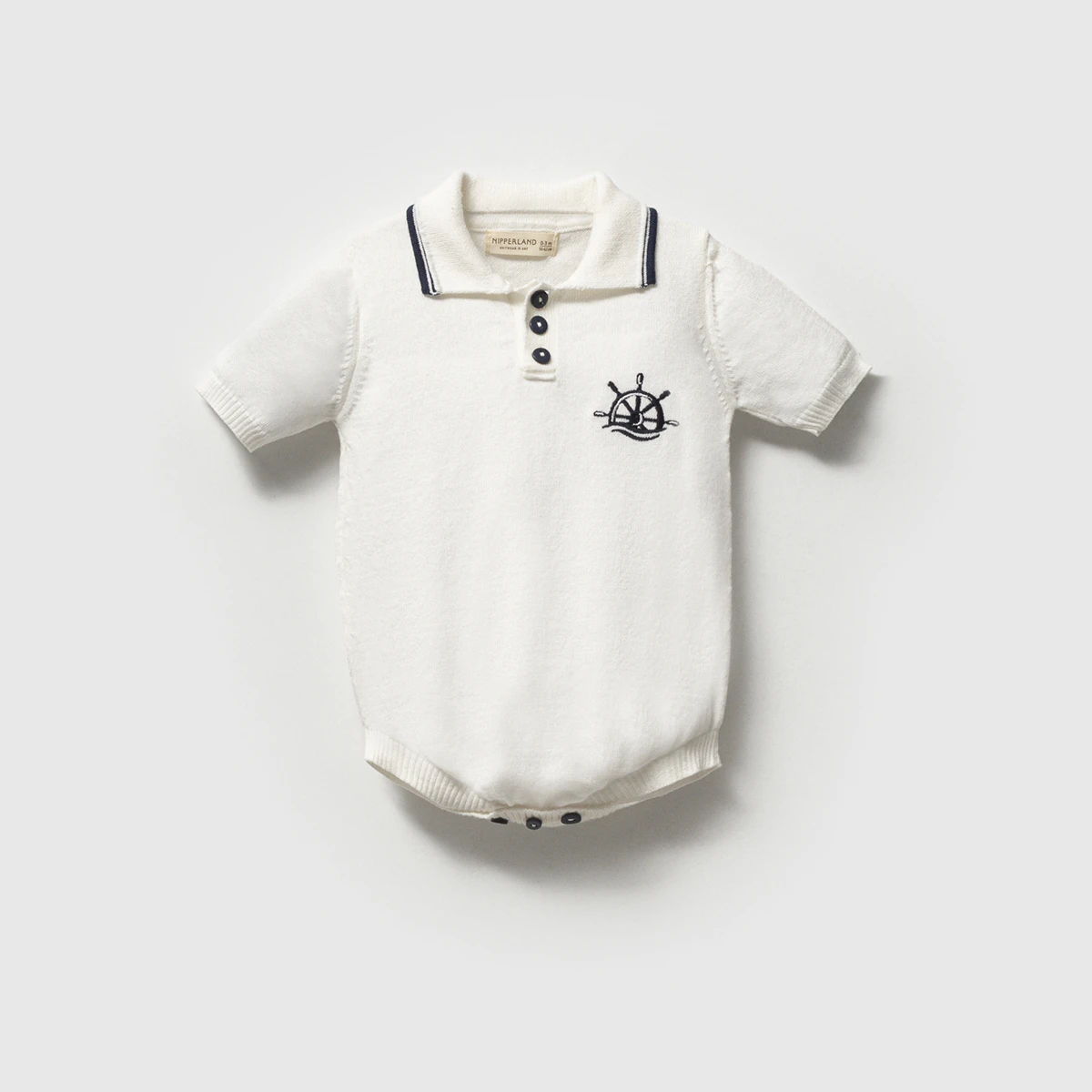NIPPERLAND ERKEK 3-6-9-12 AY MARINE ROMPER