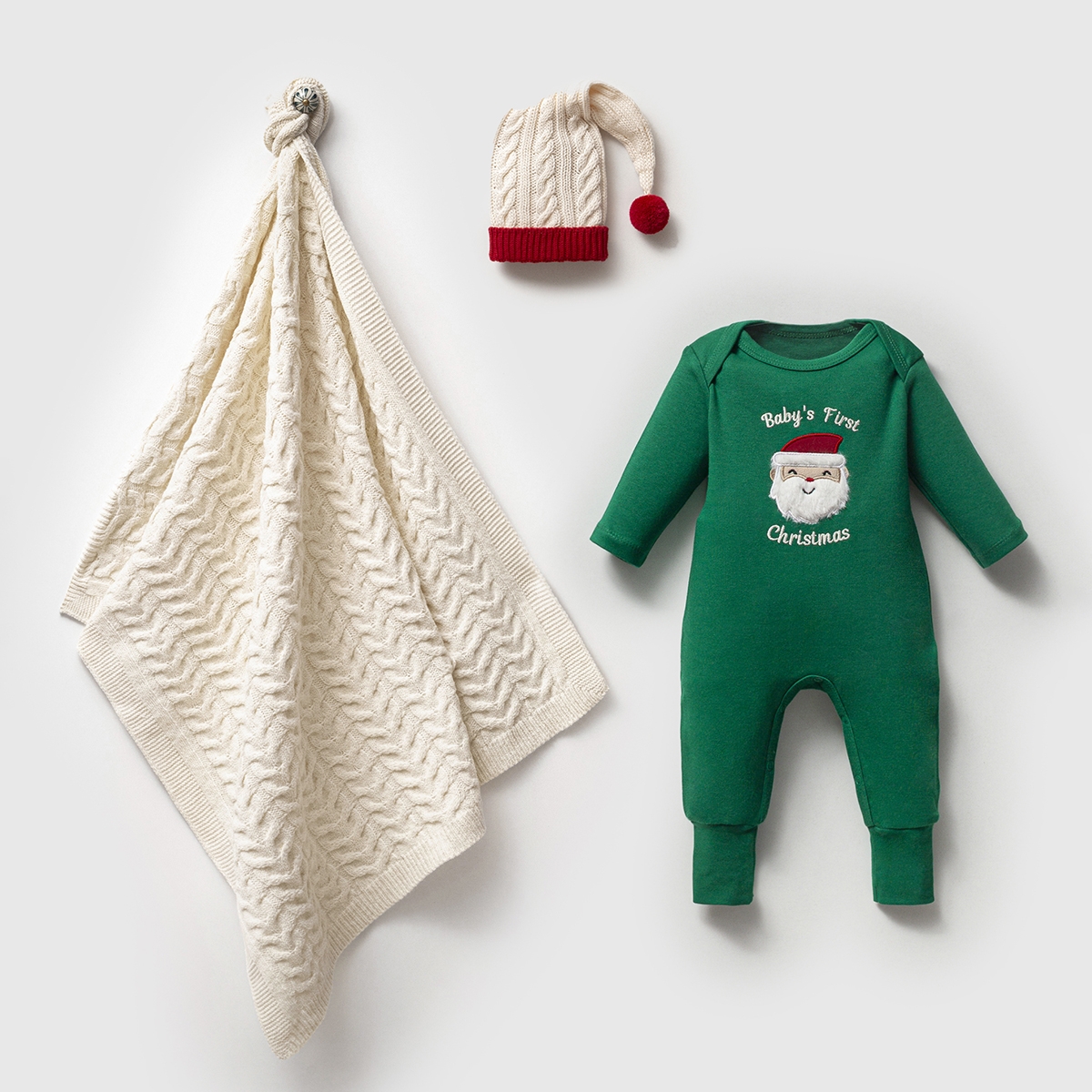 NIPPERLAND UNISEX 0-3 AY CHRISTMAS 3LÜ SET