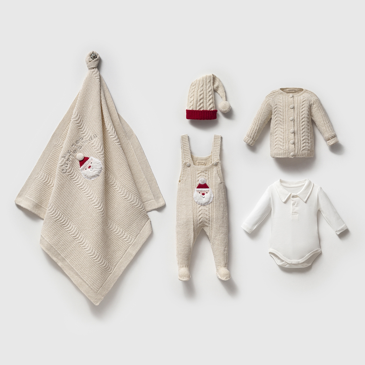 NIPPERLAND UNISEX 0-3 AY CHRISTMAS 5Lİ SET