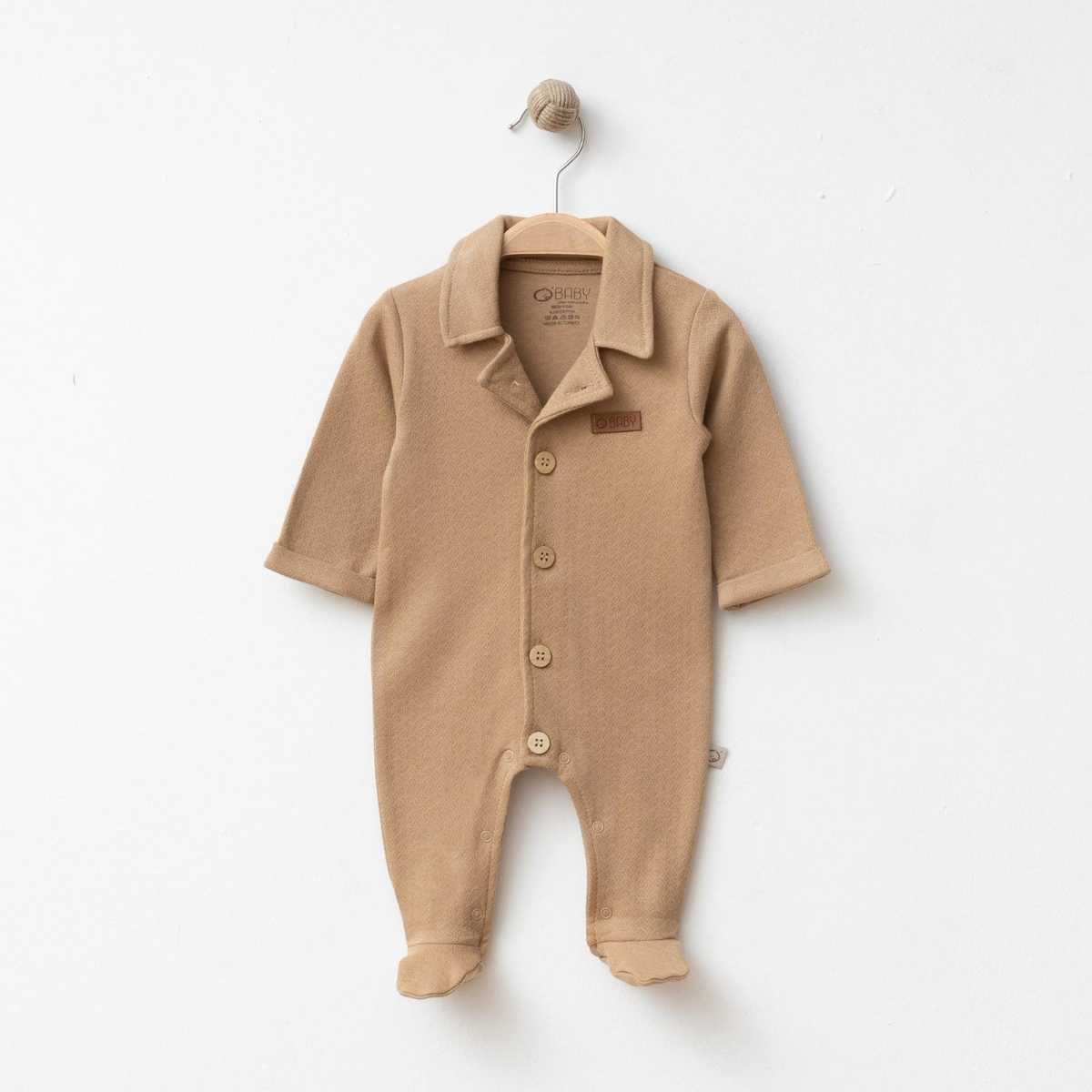 OBABY ERKEK 3-3-6 AY JAKARLI YAKALI TULUM