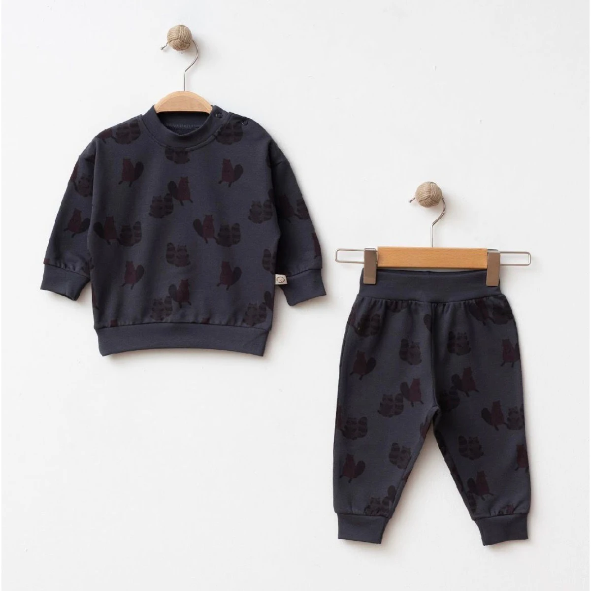 OBABY ERKEK 6-9-12-18 AY RAKUN 2Lİ TAKIM