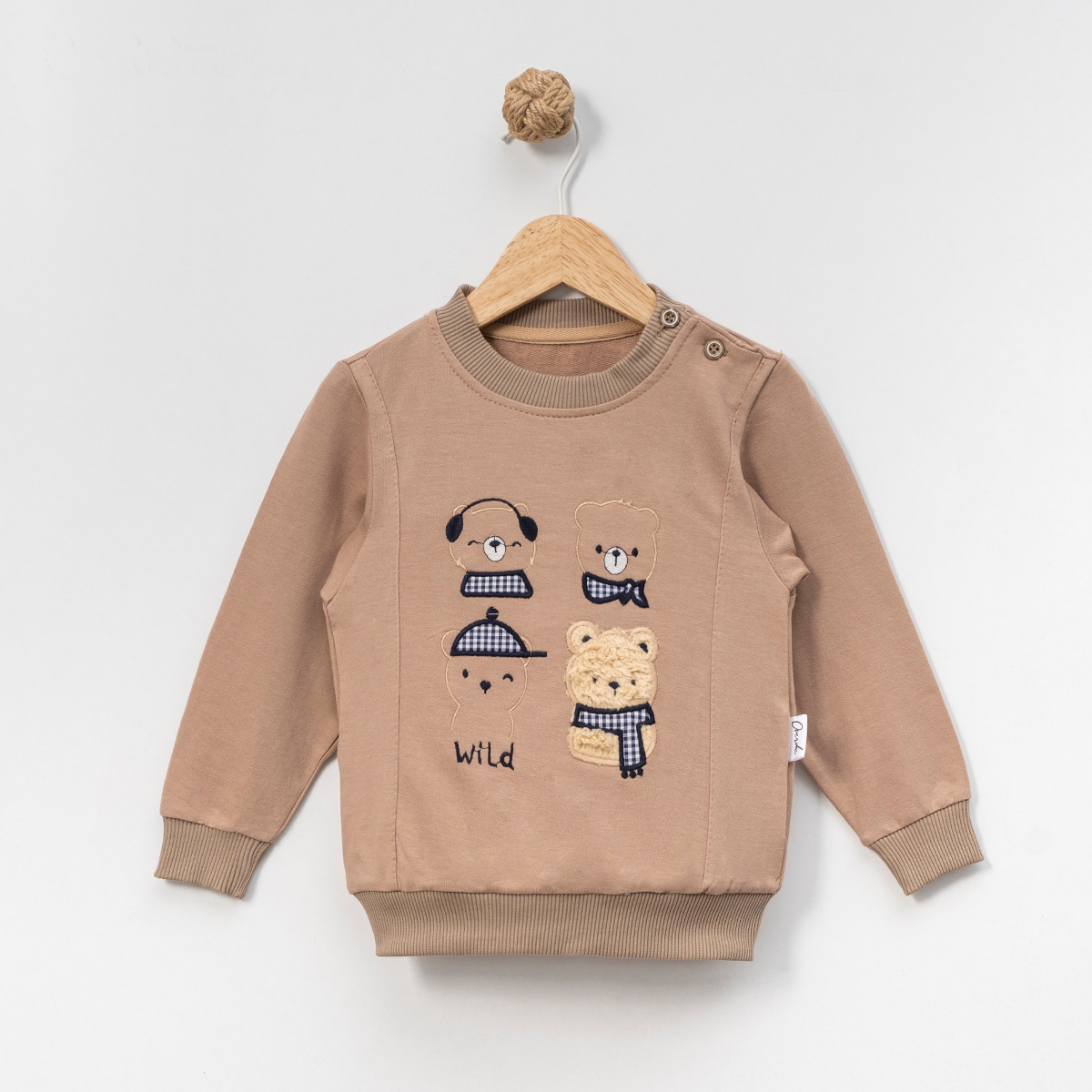 OVERDO ERKEK 1-2-3-4 YAŞ AYICIKLI SWEAT