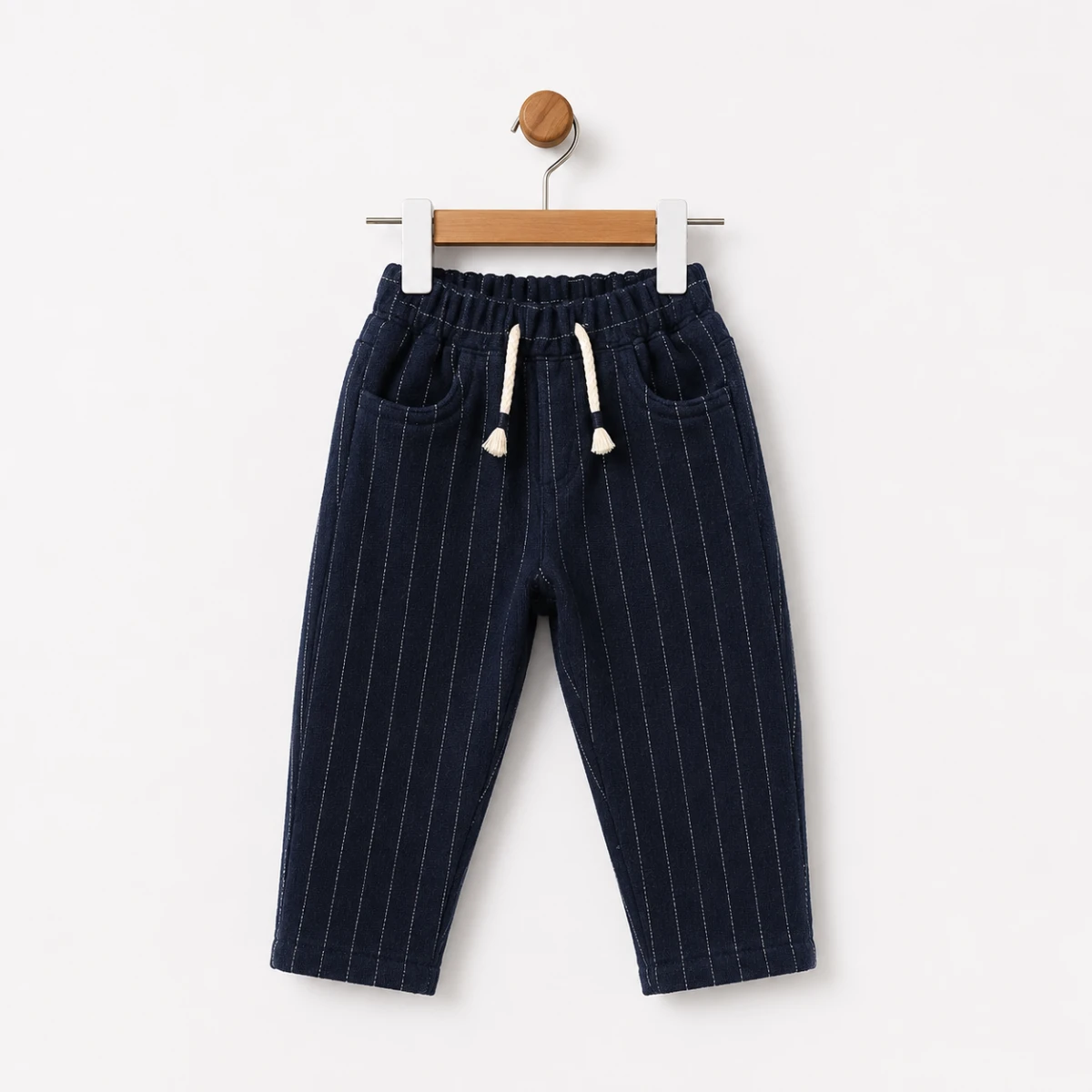 OVERDO ERKEK 1-2-3-4 YAŞ ÇİZGİLİ GABARDIN PANTOLON