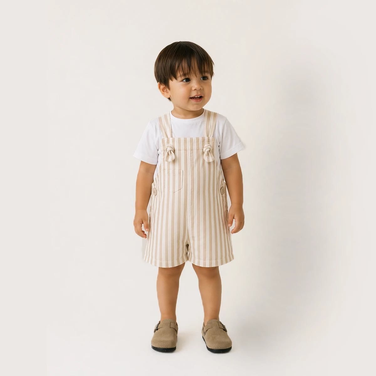 OVERDO UNISEX 1-2-3-4 YAŞ HAM KOT ŞORT SALOPET