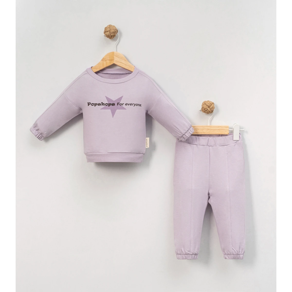 POPSHOPS KIZ 6-9-12-18 AY YILDIZLI TAKIM