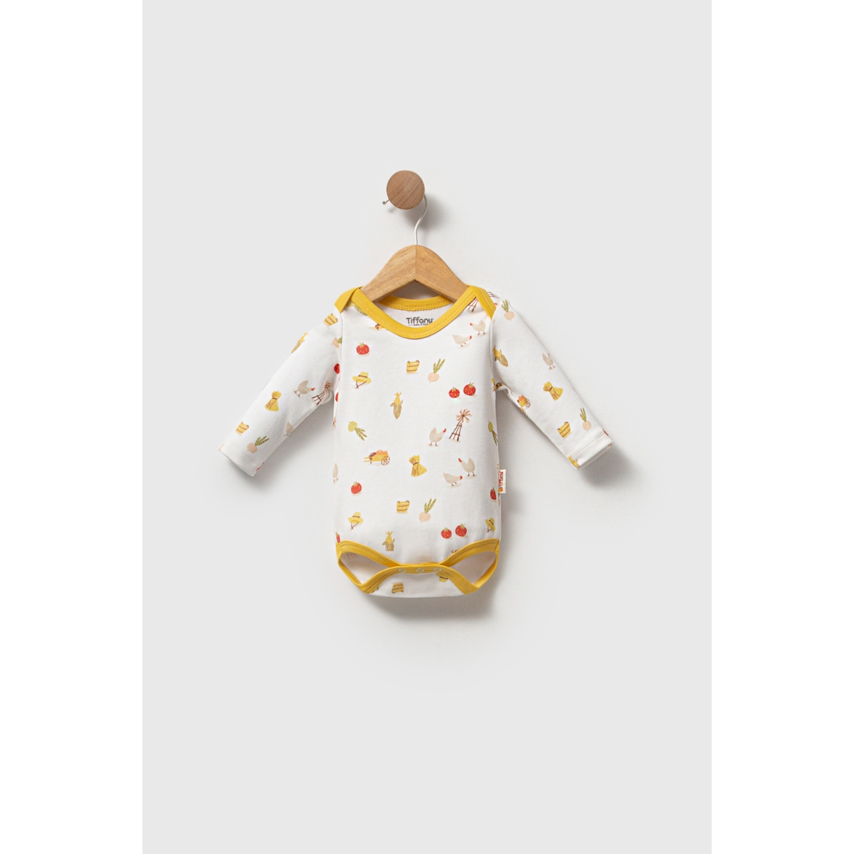 TİFFANY KIZ 3-6-9-12-18-24 AY STRAWBERRY BODY