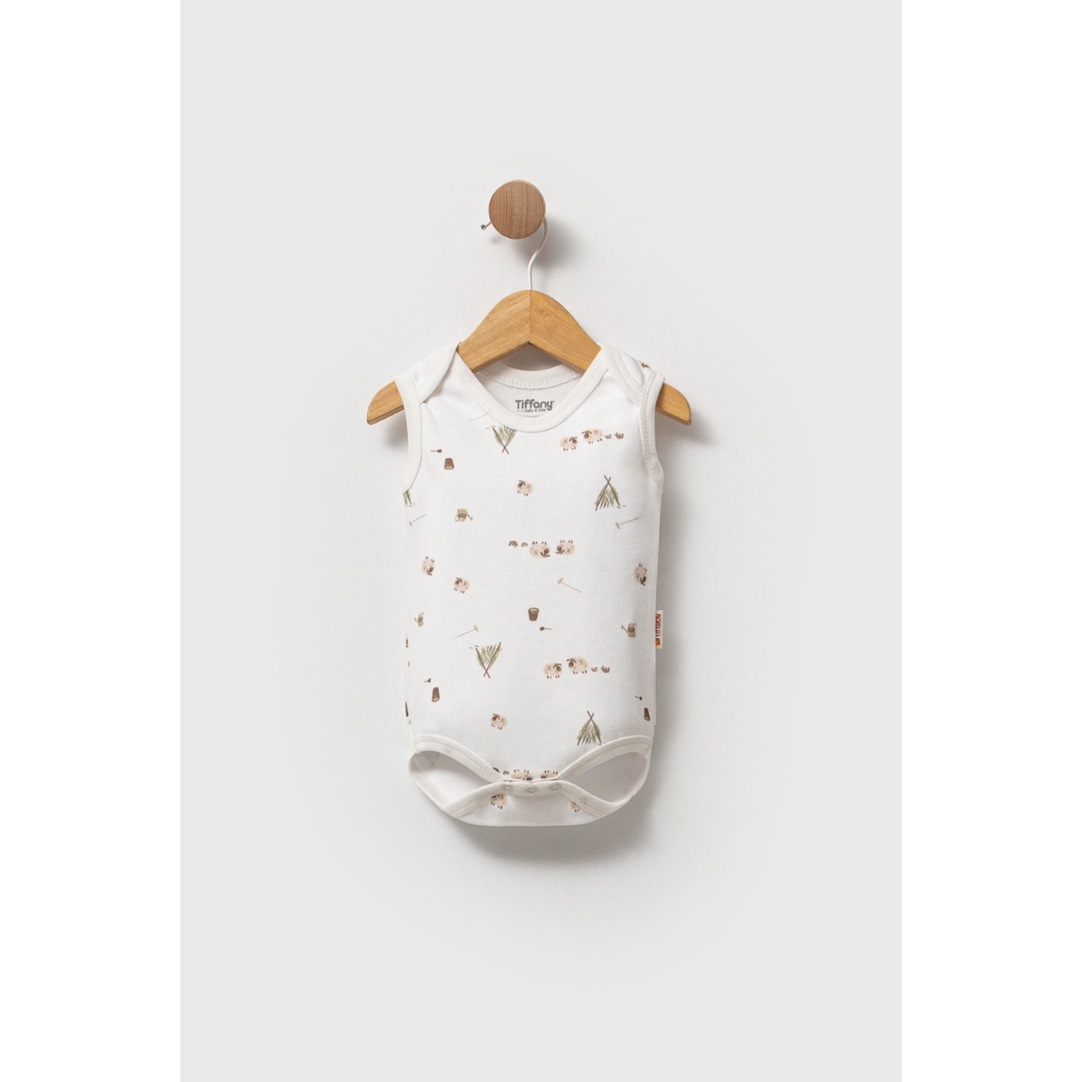 TİFFANY UNISEX 3-6-9-12-18-24 AY HAPPY LAMBS BODY