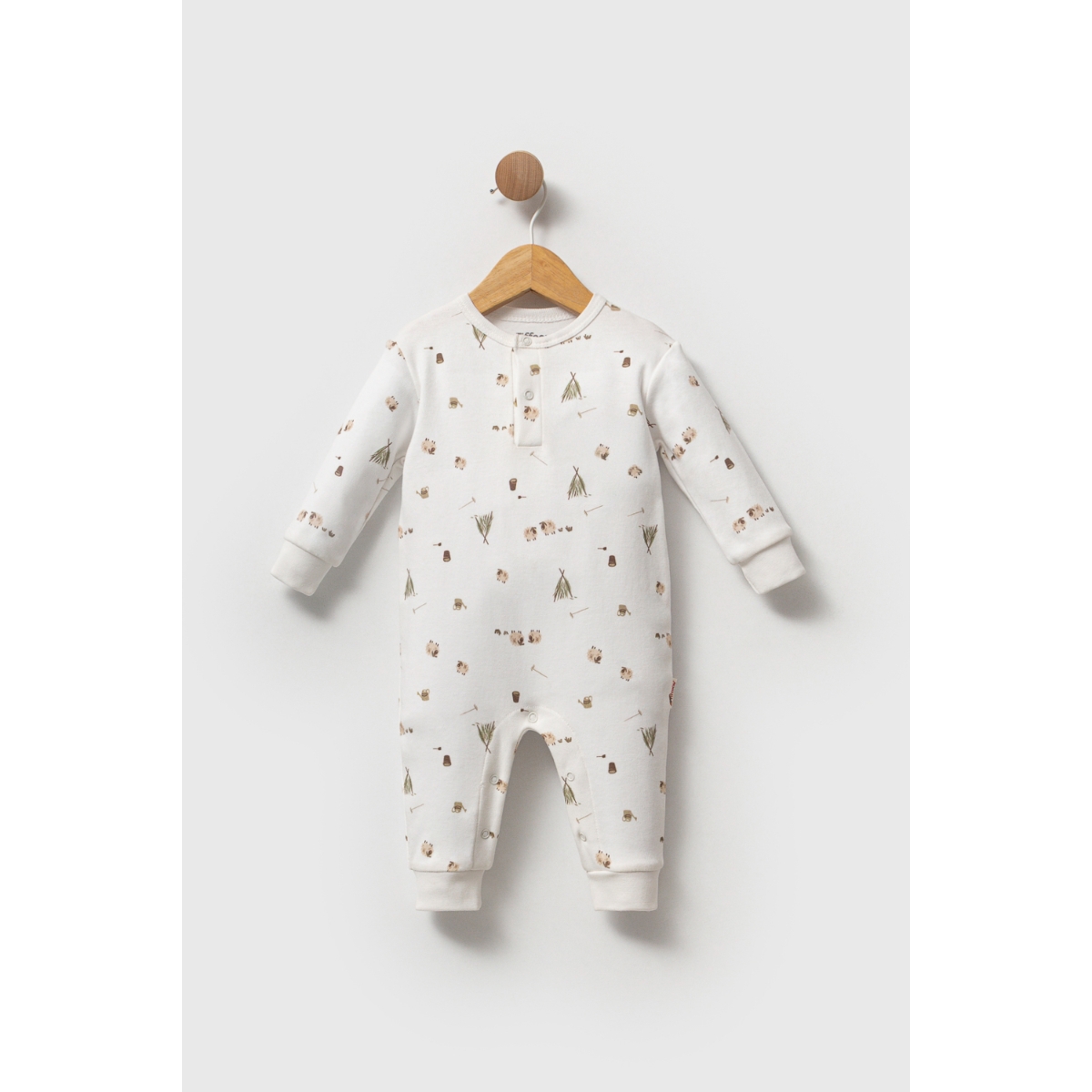 TİFFANY UNISEX 3-6-9-12 AY HAPPY LAMBS TULUM