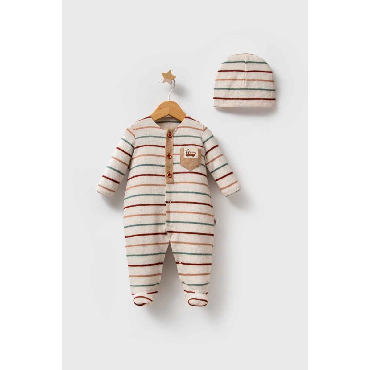 TONGS BABY ERKEK 1-3-6 AY COLORFUL TULUM