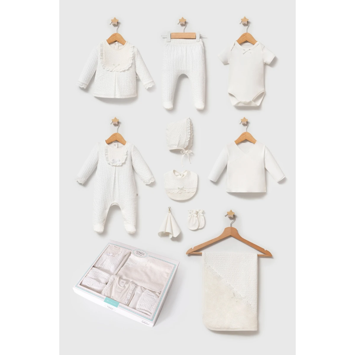 TONGS BABY KIZ 0-1 AY 10LU SET