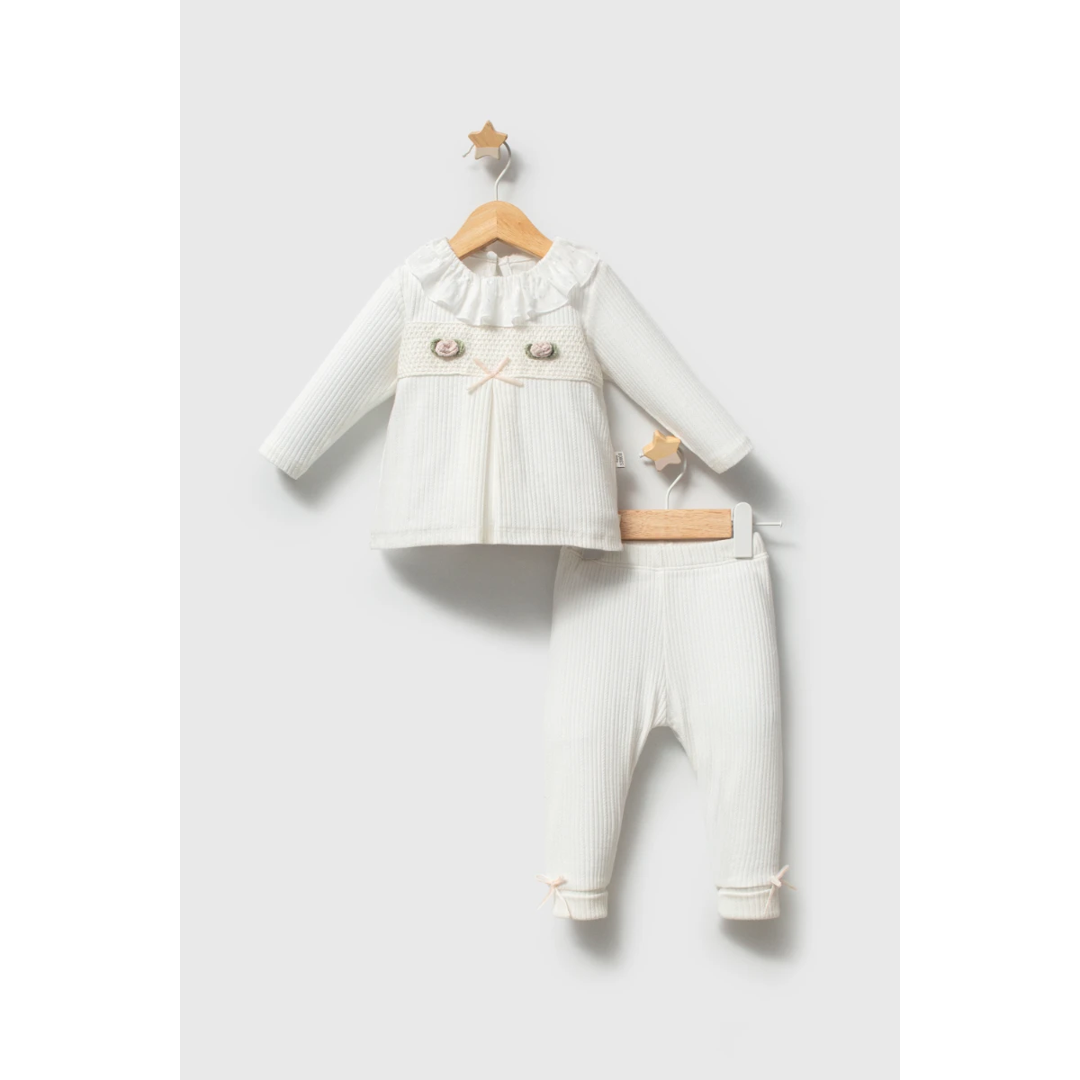 TONGS BABY KIZ 3-6-9 AY NEWBORN 2Lİ TAKIM