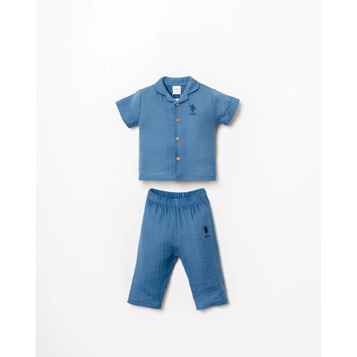 US POLO ERKEK 6-9-12-18-24-36 AY PİJAMA TAKIMI