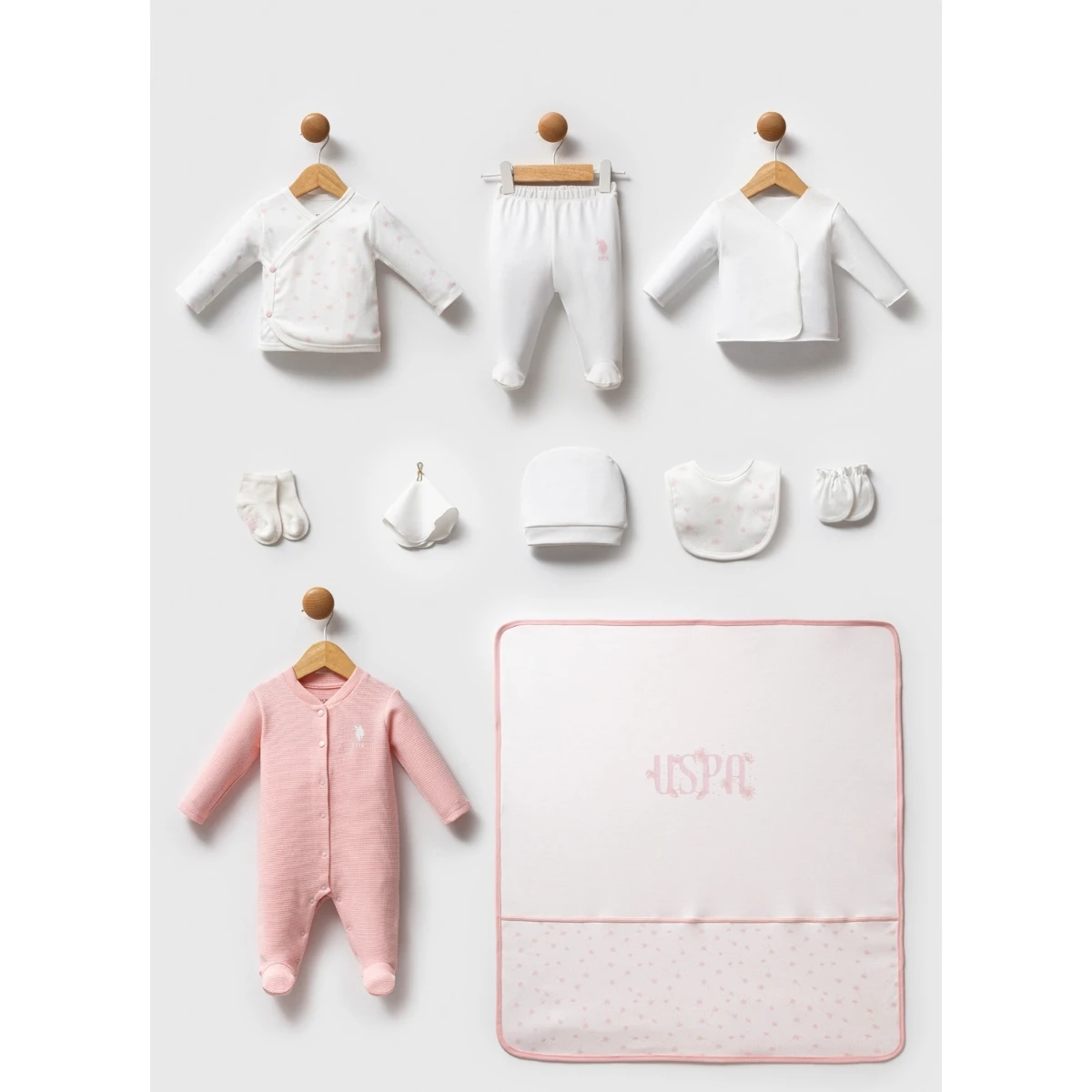 US POLO KIZ 0-3 AY 10LU ZIBIN SET