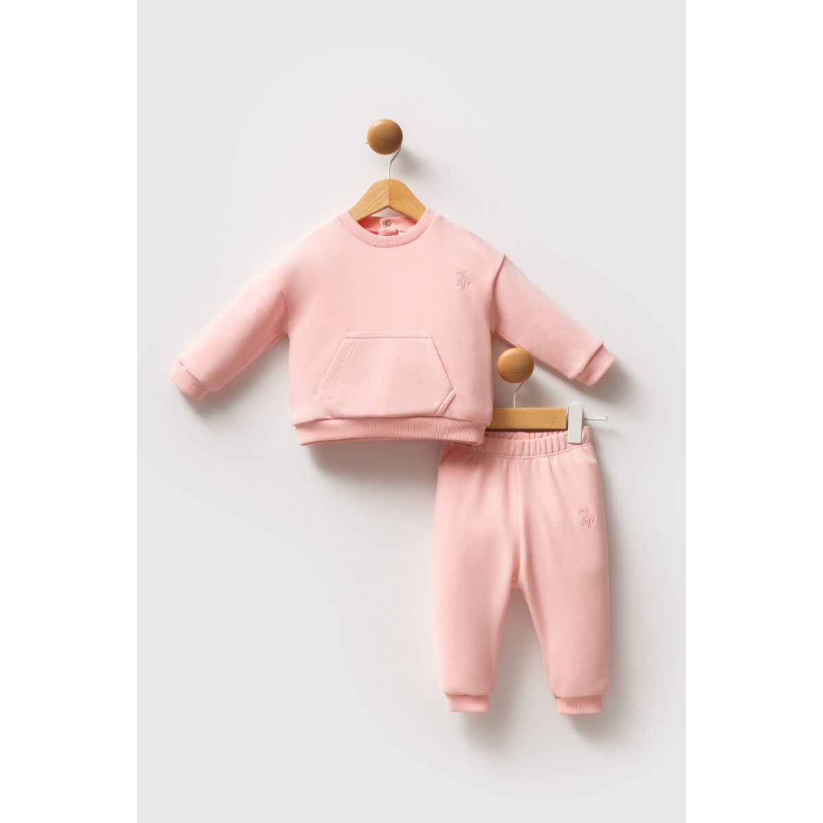 US POLO KIZ 6-9-12-18-24-36 AY 2Lİ TAKIM